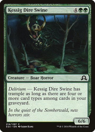 Kessig Dire Swine [Shadows over Innistrad] | Event Horizon Hobbies CA