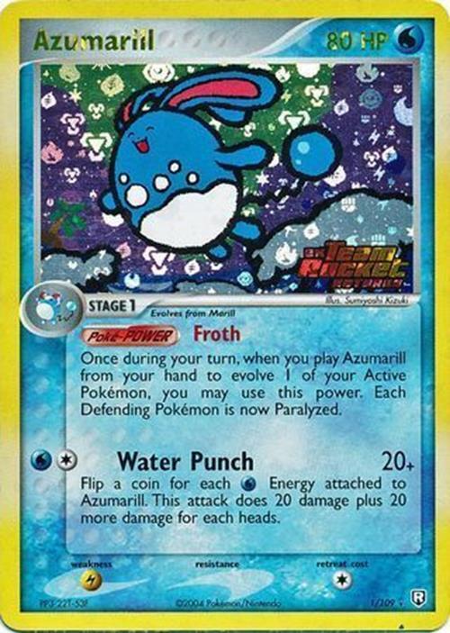 Azumarill (1/109) (Stamped) [EX: Team Rocket Returns] | Event Horizon Hobbies CA