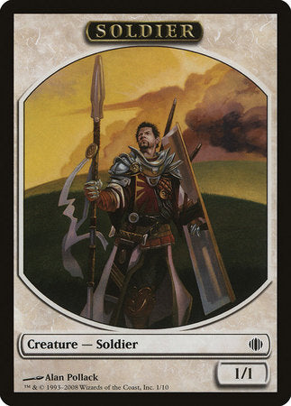 Soldier Token [Shards of Alara Tokens] | Event Horizon Hobbies CA