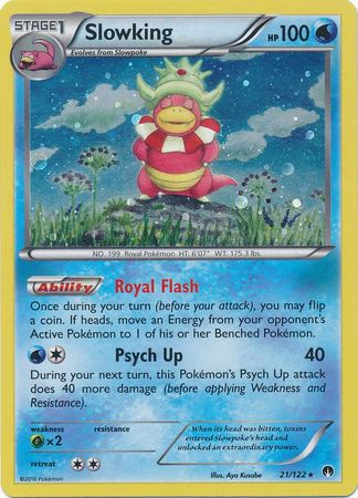 Slowking (21/122) (Cosmos Holo) [XY: BREAKpoint] | Event Horizon Hobbies CA