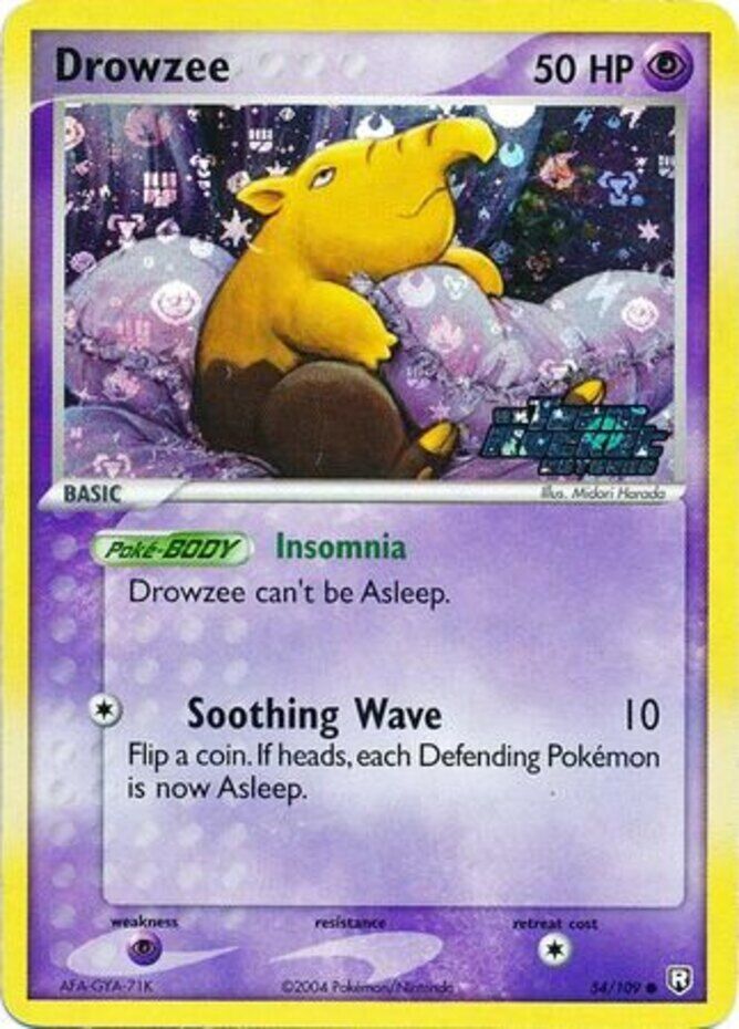 Drowzee (54/109) (Stamped) [EX: Team Rocket Returns] | Event Horizon Hobbies CA