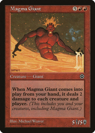 Magma Giant [Portal Second Age] | Event Horizon Hobbies CA