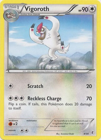 Vigoroth (4/30) [XY: Trainer Kit 1 - Bisharp] | Event Horizon Hobbies CA