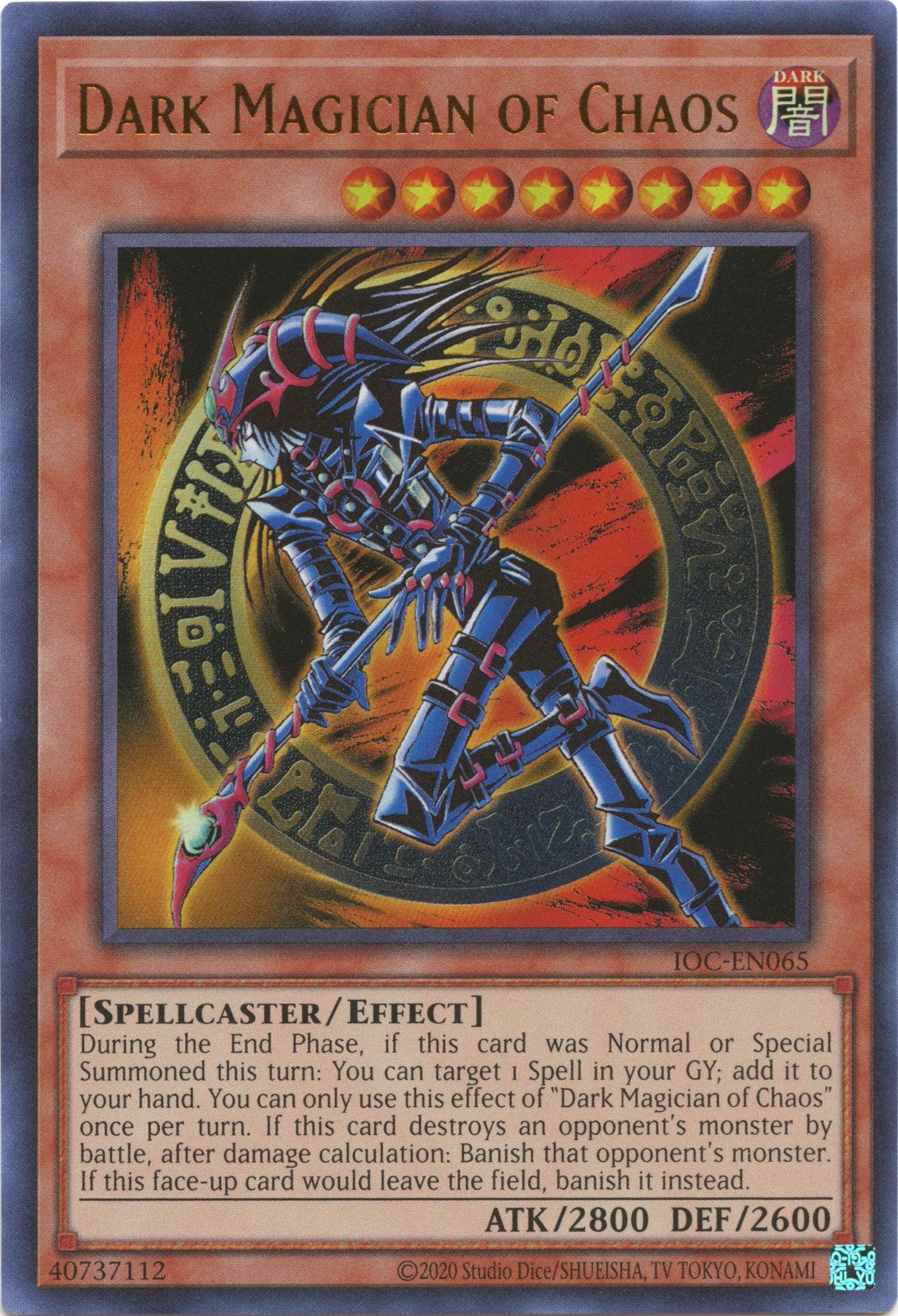 Dark Magician of Chaos (25th Anniversary) [IOC-EN065] Ultra Rare | Event Horizon Hobbies CA