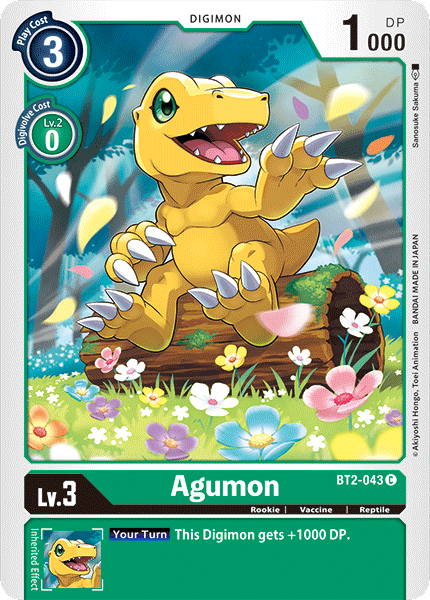 Agumon [BT2-043] [Release Special Booster Ver.1.0] | Event Horizon Hobbies CA