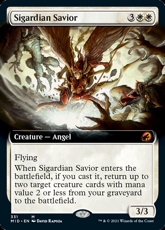 Sigardian Savior (Extended) [Innistrad: Midnight Hunt] | Event Horizon Hobbies CA