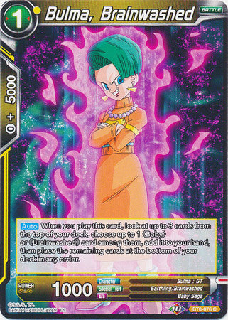 Bulma, Brainwashed (BT8-076) [Malicious Machinations] | Event Horizon Hobbies CA