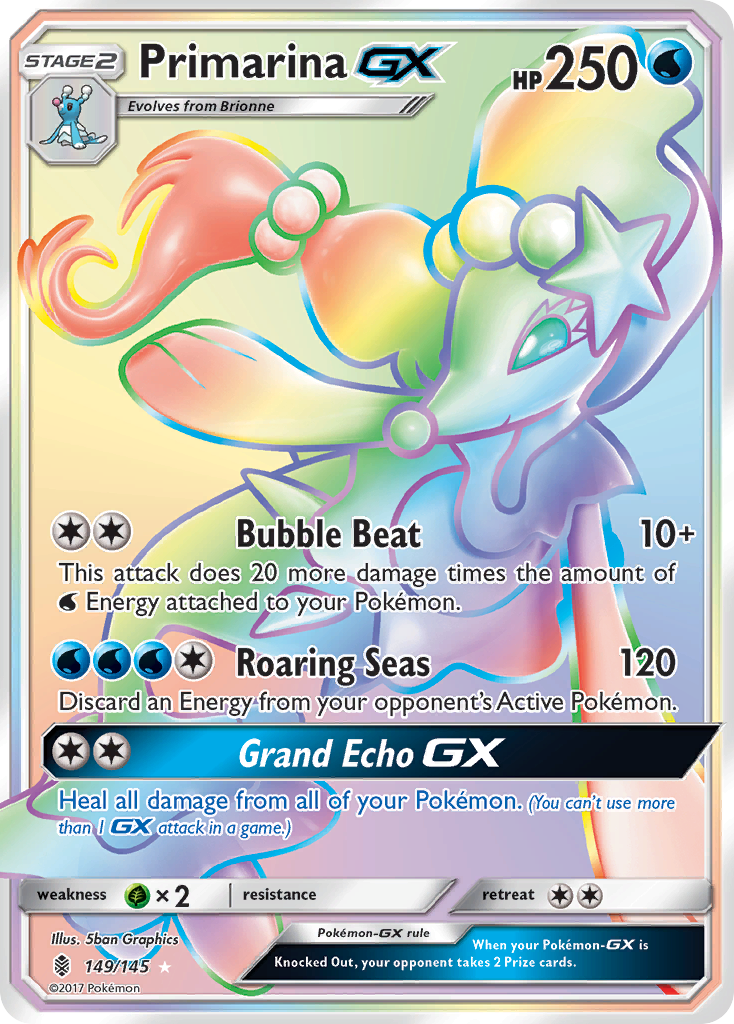 Primarina GX (149/145) [Sun & Moon: Guardians Rising] | Event Horizon Hobbies CA