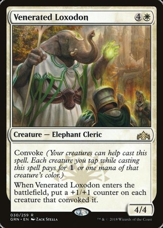 Venerated Loxodon [Guilds of Ravnica] | Event Horizon Hobbies CA