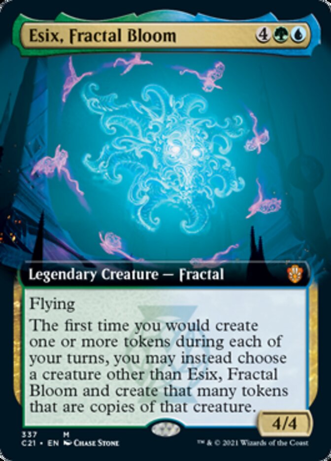 Esix, Fractal Bloom (Extended) [Commander 2021] | Event Horizon Hobbies CA