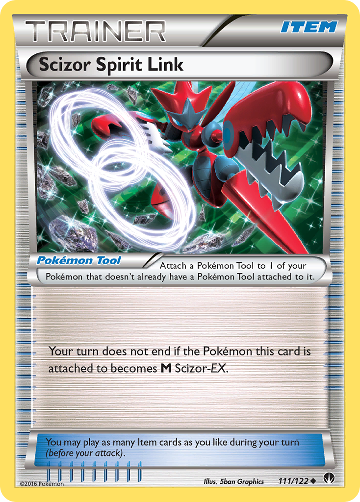 Scizor Spirit Link (111/122) [XY: BREAKpoint] | Event Horizon Hobbies CA