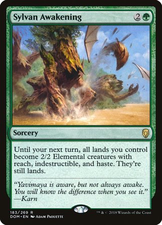 Sylvan Awakening [Dominaria] | Event Horizon Hobbies CA