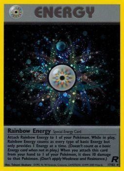 Rainbow Energy (17/82) [Team Rocket Unlimited] | Event Horizon Hobbies CA