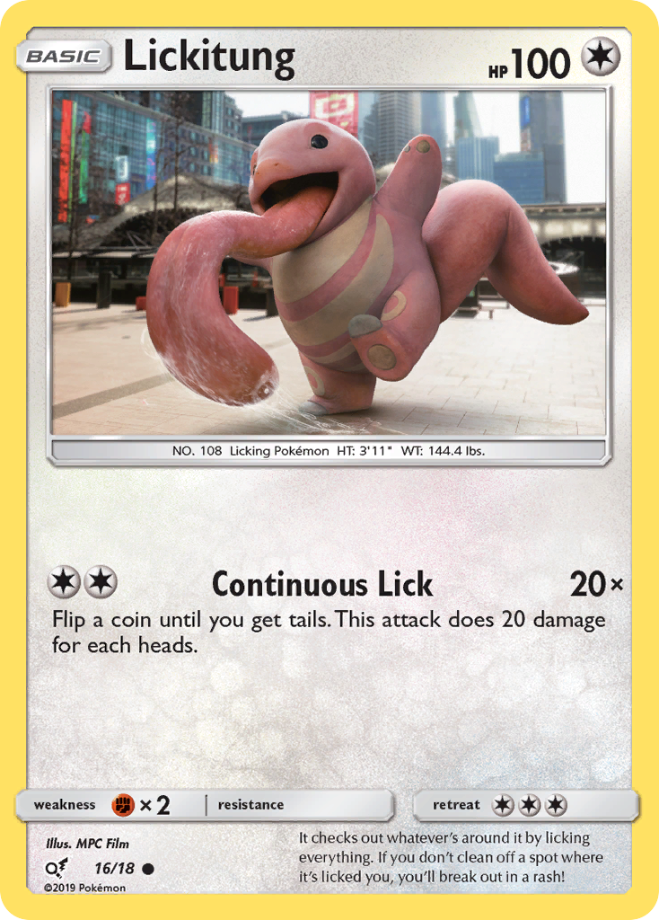 Lickitung (16/18) [Sun & Moon: Detective Pikachu] | Event Horizon Hobbies CA