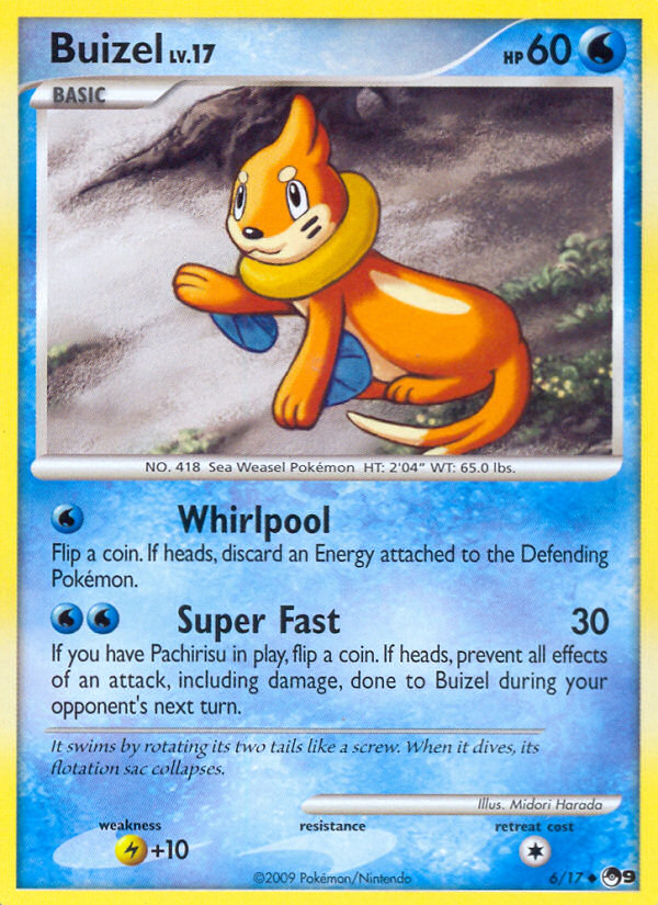 Buizel (6/17) [POP Series 9] | Event Horizon Hobbies CA