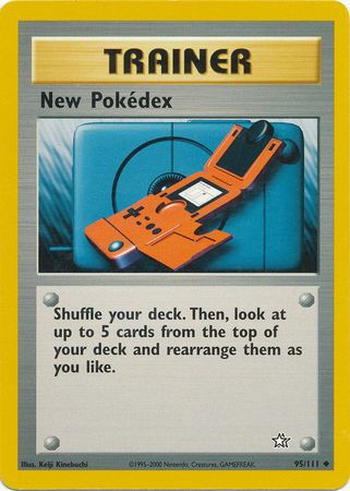 New Pokedex (95/111) [Neo Genesis Unlimited] | Event Horizon Hobbies CA