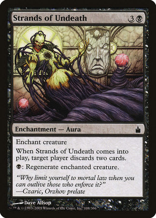 Strands of Undeath [Ravnica: City of Guilds] | Event Horizon Hobbies CA