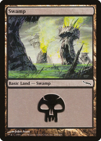 Swamp (298) [Mirrodin] | Event Horizon Hobbies CA