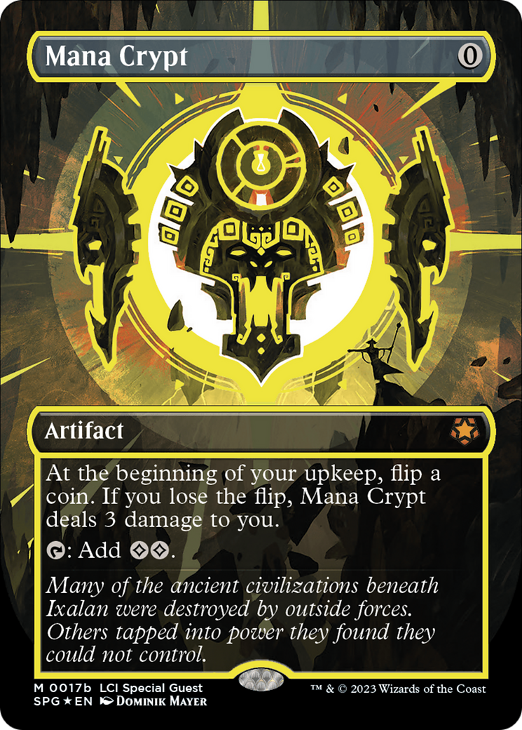 Mana Crypt (0017b) (Borderless) [The Lost Caverns of Ixalan Special Guests] | Event Horizon Hobbies CA