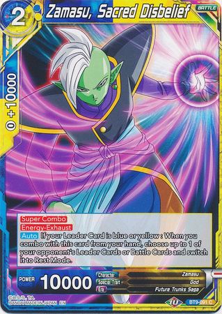 Zamasu, Sacred Disbelief (BT9-091) [Universal Onslaught] | Event Horizon Hobbies CA