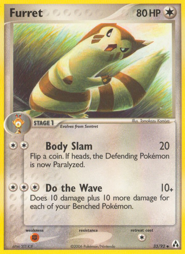 Furret (33/92) [EX: Legend Maker] | Event Horizon Hobbies CA