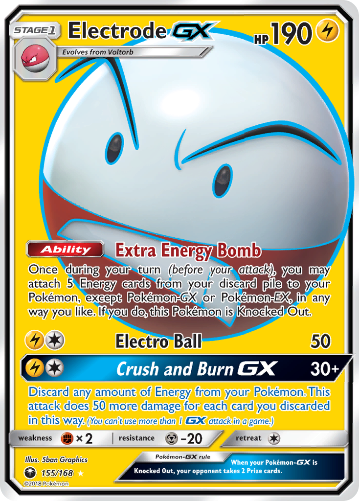 Electrode GX (155/168) [Sun & Moon: Celestial Storm] | Event Horizon Hobbies CA