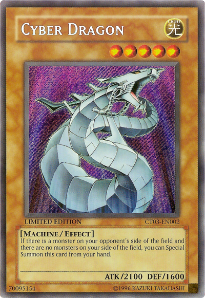 Cyber Dragon [CT03-EN002] Secret Rare | Event Horizon Hobbies CA