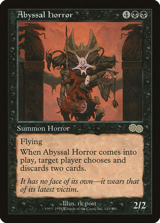 Abyssal Horror [Urza's Saga] | Event Horizon Hobbies CA