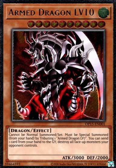 Armed Dragon LV10 [OP15-EN001] Ultimate Rare | Event Horizon Hobbies CA