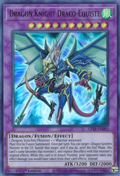 Dragon Knight Draco-Equiste [GFTP-EN093] Ultra Rare | Event Horizon Hobbies CA