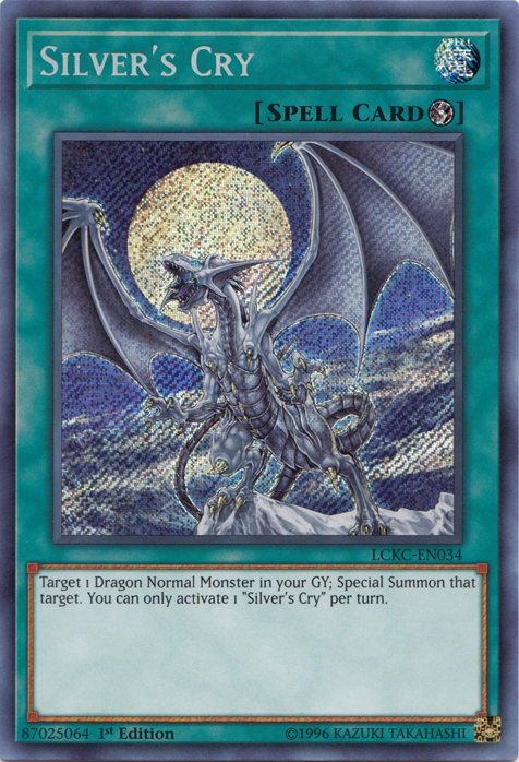 Silver's Cry [LCKC-EN034] Secret Rare | Event Horizon Hobbies CA