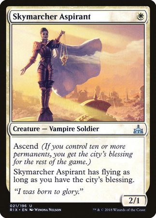 Skymarcher Aspirant [Rivals of Ixalan] | Event Horizon Hobbies CA