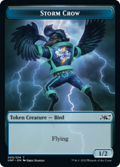 Teddy Bear // Storm Crow Double-sided Token [Unfinity Tokens] | Event Horizon Hobbies CA