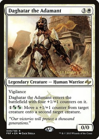 Daghatar the Adamant [Fate Reforged Promos] | Event Horizon Hobbies CA