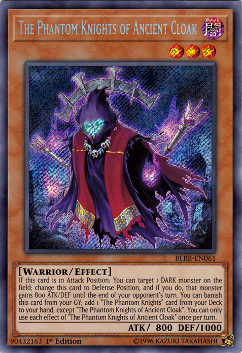 The Phantom Knights of Ancient Cloak [BLRR-EN061] Secret Rare | Event Horizon Hobbies CA