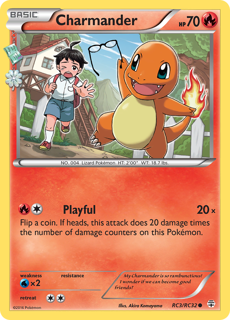 Charmander (RC3/RC32) [XY: Generations] | Event Horizon Hobbies CA