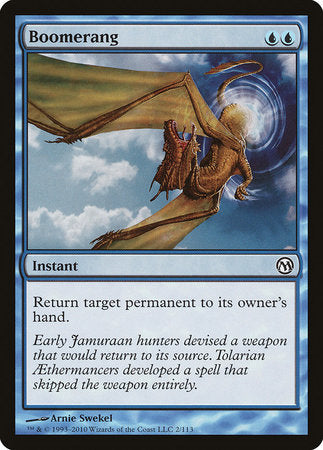 Boomerang [Duels of the Planeswalkers] | Event Horizon Hobbies CA