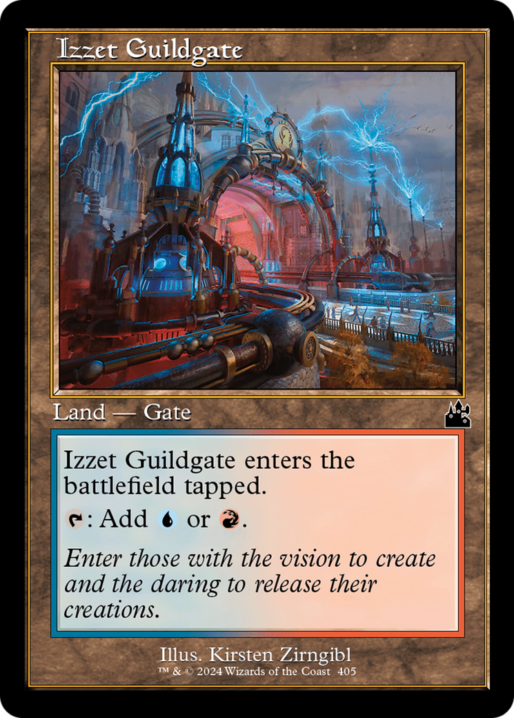 Izzet Guildgate (Retro Frame) [Ravnica Remastered] | Event Horizon Hobbies CA