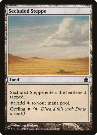 Secluded Steppe [Commander 2011] | Event Horizon Hobbies CA