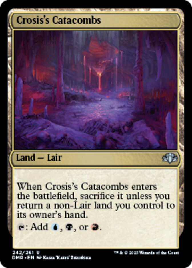 Crosis's Catacombs [Dominaria Remastered] | Event Horizon Hobbies CA