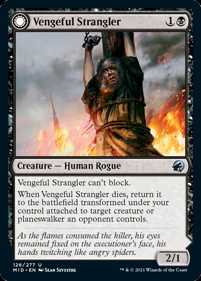 Vengeful Strangler // Strangling Grasp [Innistrad: Midnight Hunt] | Event Horizon Hobbies CA