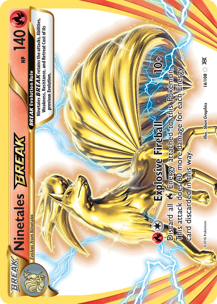 Ninetales BREAK (16/108) [XY: Evolutions] | Event Horizon Hobbies CA