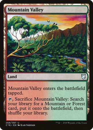 Mountain Valley [Commander 2018] | Event Horizon Hobbies CA