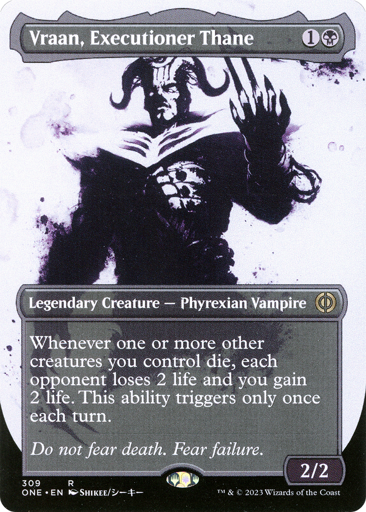 Vraan, Executioner Thane (Borderless Ichor) [Phyrexia: All Will Be One] | Event Horizon Hobbies CA