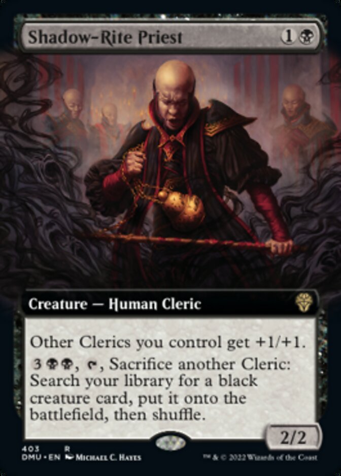 Shadow-Rite Priest (Extended Art) [Dominaria United] | Event Horizon Hobbies CA