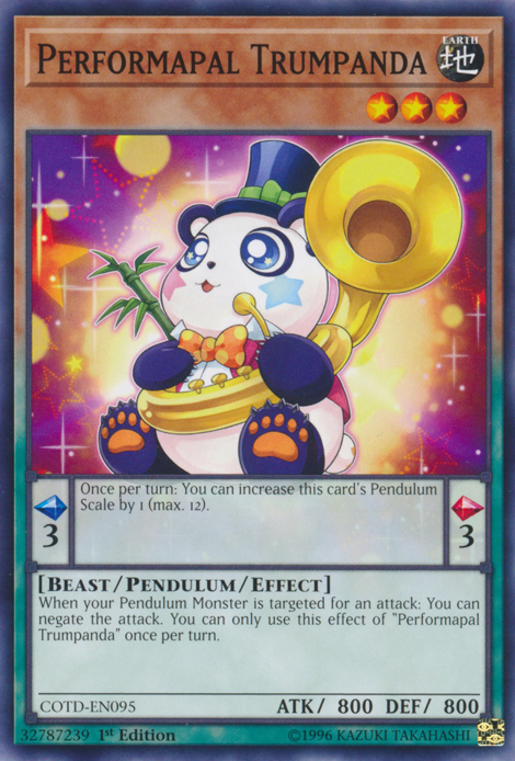 Performapal Trumpanda [COTD-EN095] Common | Event Horizon Hobbies CA