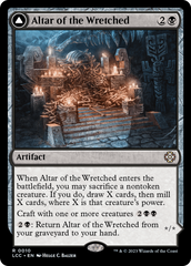 Altar of the Wretched // Wretched Bonemass [The Lost Caverns of Ixalan Commander] | Event Horizon Hobbies CA