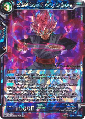 SS Rose Goku Black, Inviting the Darkness (BT7-043_PR) [Assault of the Saiyans Prerelease Promos] | Event Horizon Hobbies CA