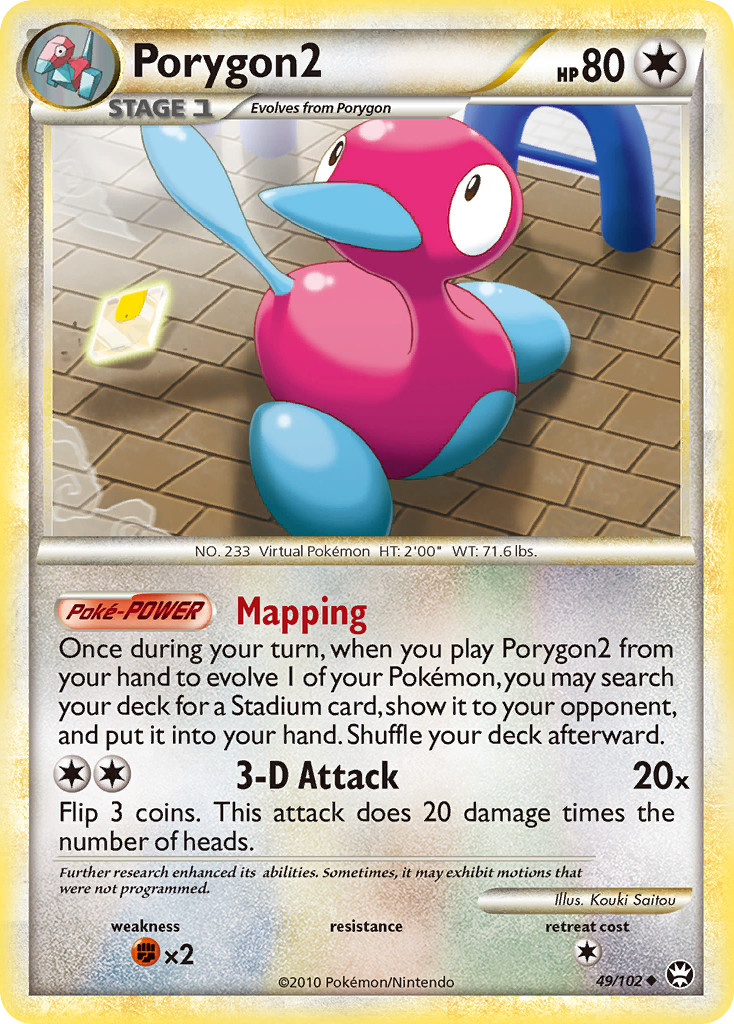 Porygon2 (49/102) [HeartGold & SoulSilver: Triumphant] | Event Horizon Hobbies CA