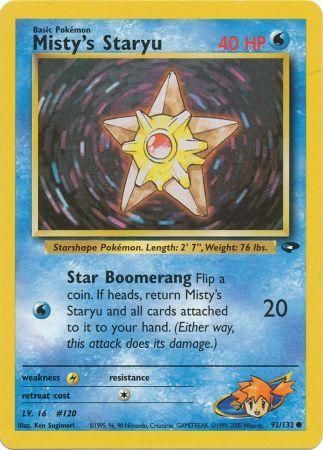 Misty's Staryu (92/132) [Gym Challenge Unlimited] | Event Horizon Hobbies CA